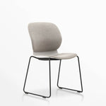Maari Upholstered Chair with Sled Base